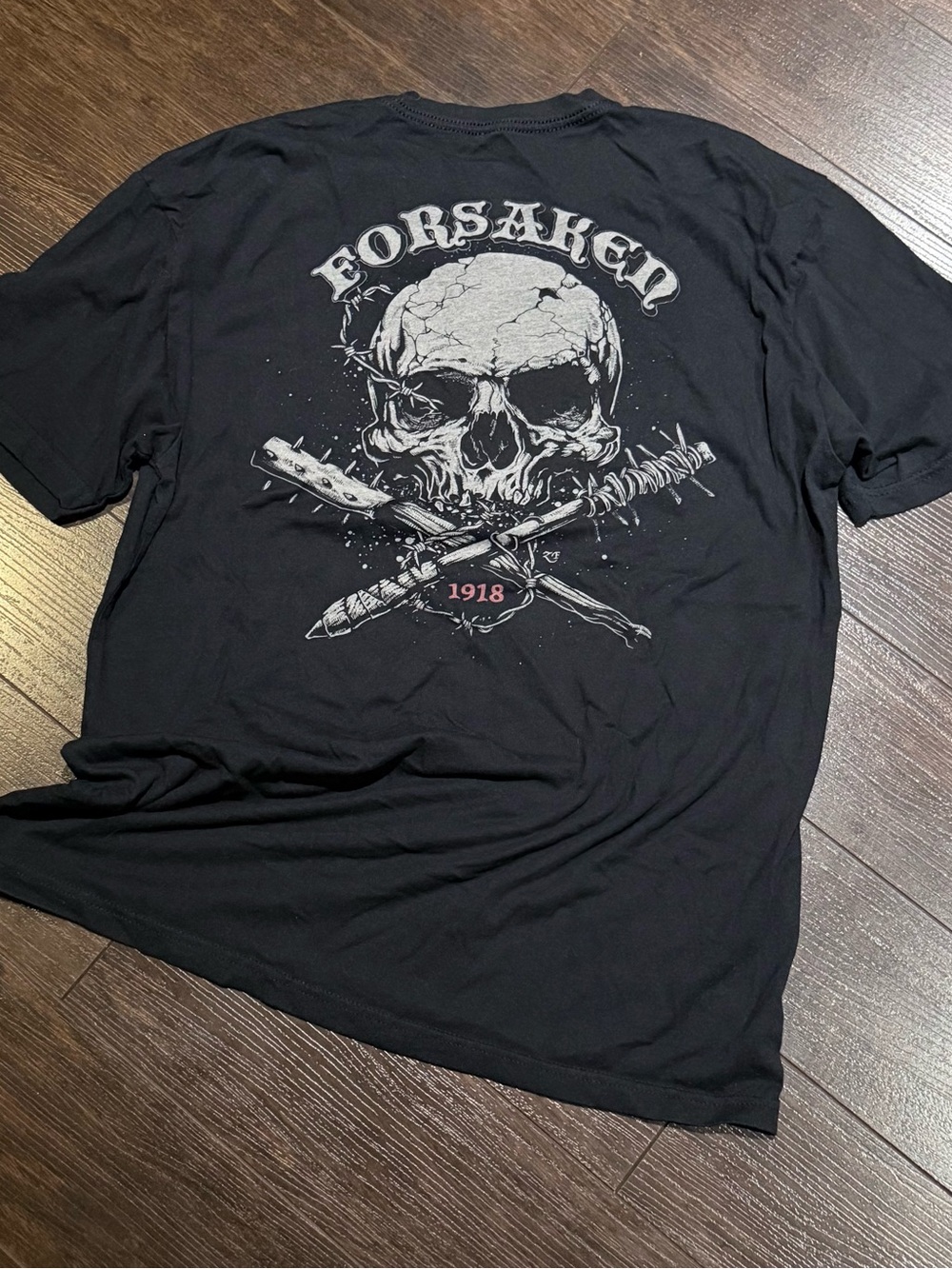 Wash With Souls “Forsaken” Graphic T-Shirt Men’s Size Large